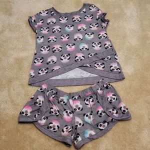 Justice size 20 girls pajamas EUC